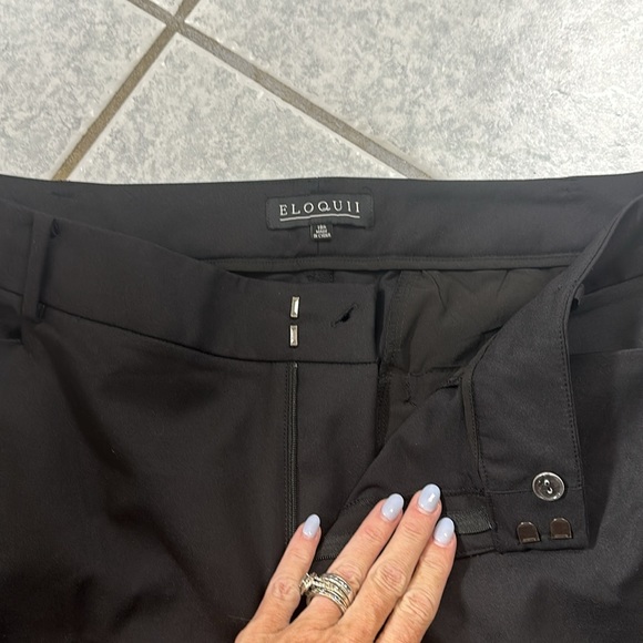 Beautiful Eloquii black work pants NWT size 18! - Picture 4 of 4